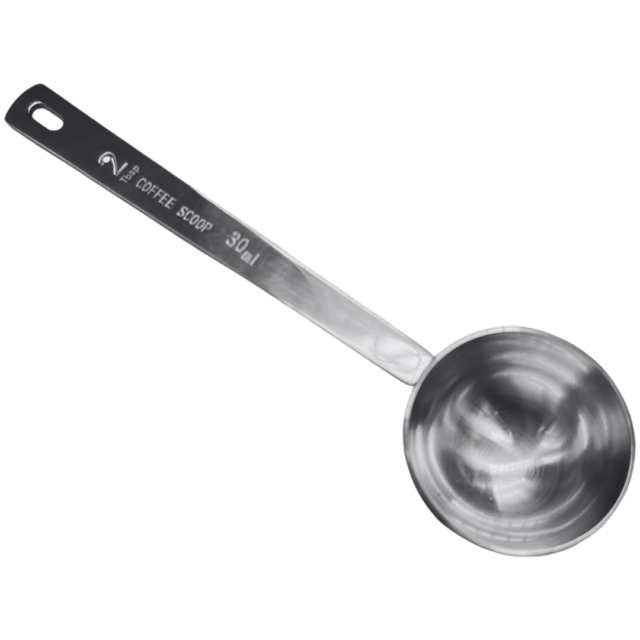 rattleware 2-Tablespoon Stainless Steel Coffee Scoop, Etched